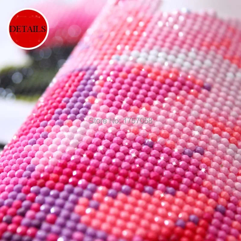 Günstig 5D mosaikkunst hand blume diamant malerei runde strass kreuzstich diamant stickerei magnolia ölgemälde handwerk