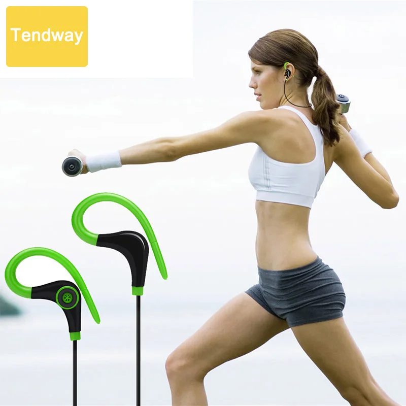 Tendway спортивные Bluetooth наушники вкладыши Беспроводной в ухо Handfree гарнитура для