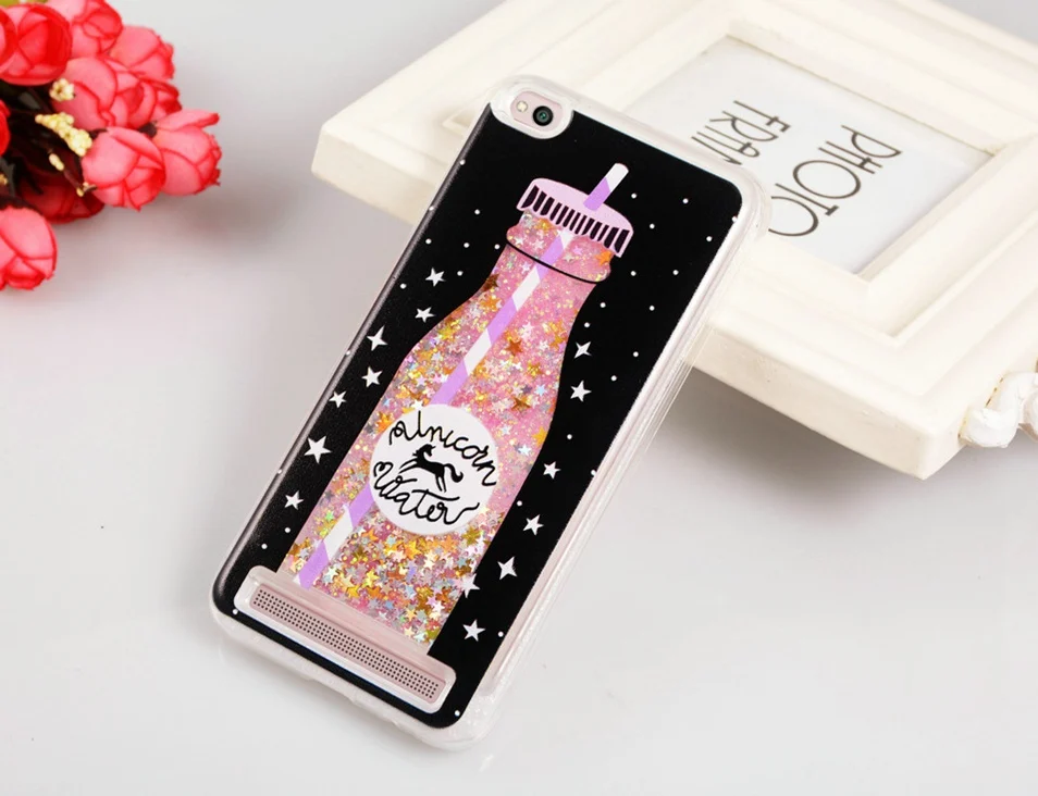 Icoque Cute Fitted Cases for Xiaomi Redmi 5a Case Soft Silicone Luxury Xiomi Redmi5a Capa Women Glitter Cover Xaomi Redmi 5a Case (5)