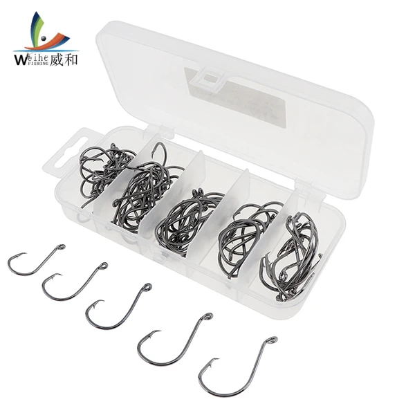 Buy 75pcs/set Mixed Size 1 5 Fishing Hook Set High