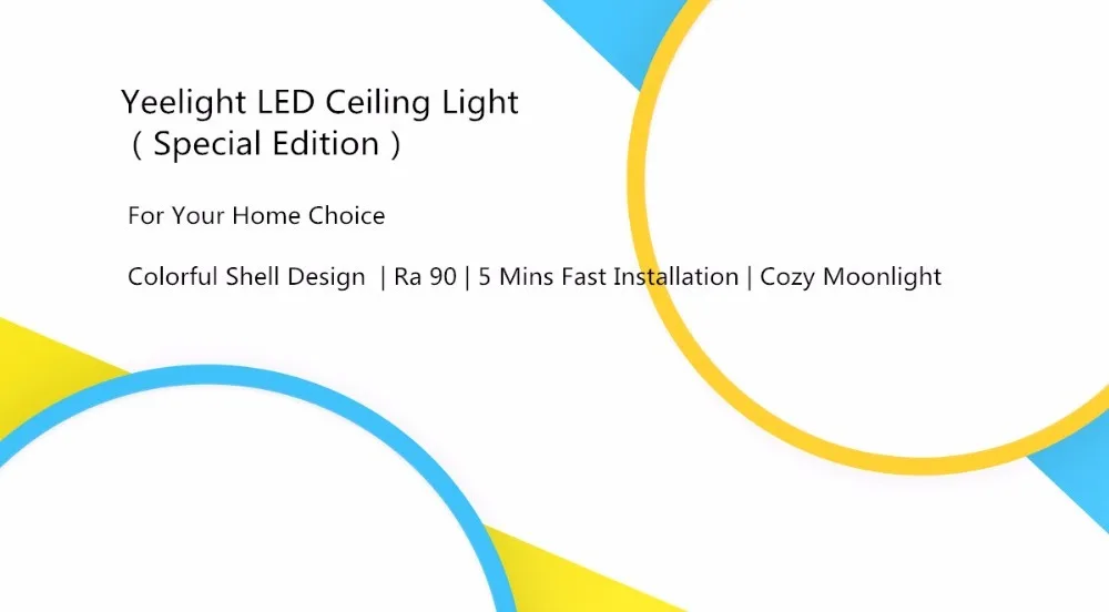 Youpin Yee светильник, умный потолочный светильник, пульт дистанционного управления Mi App, Wi-Fi, Bluetooth, управление Ip60, пылезащитный современный умный светодиодный цветной потолочный светильник s