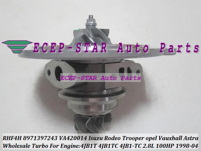 RHF5 8971397243 VIBR VA420014 Turbo Turbine Turbocharger For ISUZU Rodeo Trooper For OPEL VAUXHALL Astra 1998-04 4JB1 4JB1T 2.8L (5)
