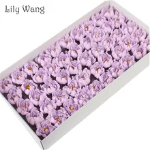 Лили Ван 50 шт./компл. мыло астры цветы голова искусственные цветы для дома свадебный декоративный шар для вечеринки поделки искусственные цветы