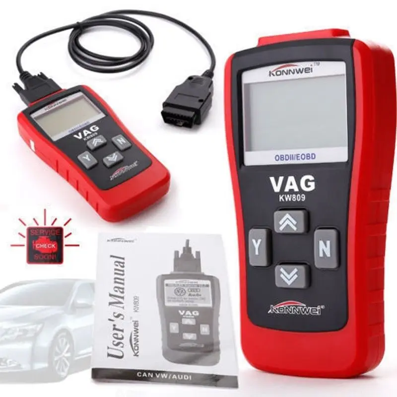 

Car OBD II Multifunction VAG OBD2 Scanner Bus Auto Vechicle diagnostic Scanner tester Card Reader decoder For VW Audi Skoda