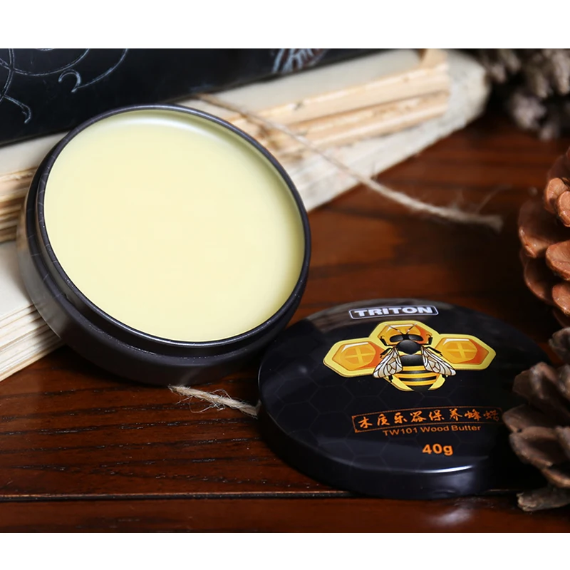 الغيتار الرعاية Beewax الخشب زبدة الخشب أداة عزف موسيقى صيانة شمع العسل الشمع عظيم للجلود الأنابيب الخشب العمل الصبح الشمع