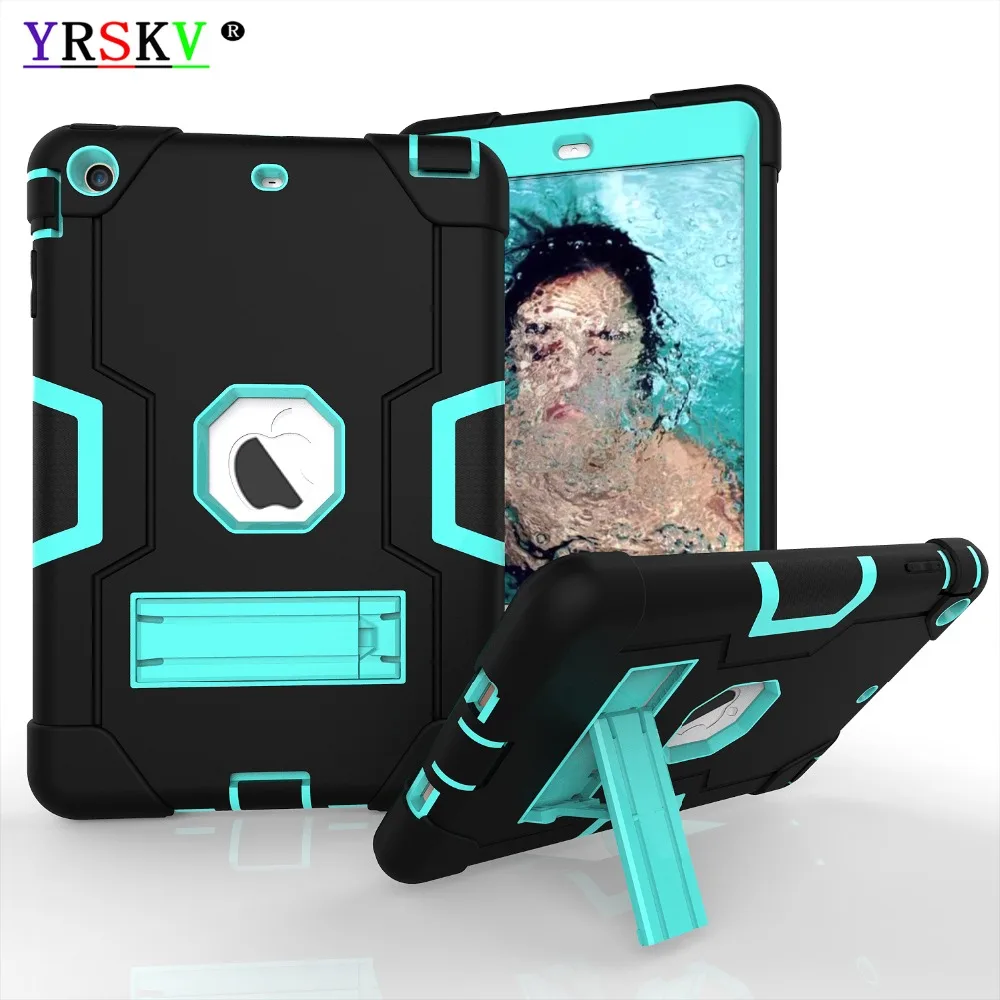 

Case for iPad mini 1 mini 2 mini 3,YRSKV,New Silica Stand+PC Drop Proof tablet Case,A1432`A1454`A1489`A1491`A1599`A1600`A1601.