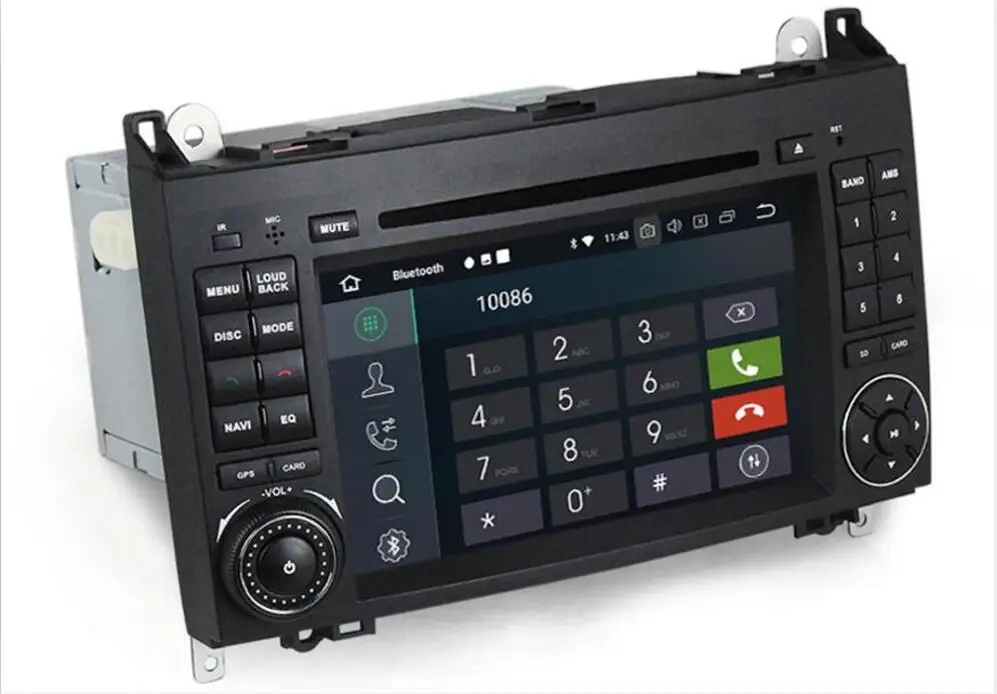 Cheap IPS 2G+32/16G Android 8.1 Car CD DVD Player For Mercedes Benz Sprinter B200 B-class W245 B170 W209 W169 GPS Radio Multimedia 2