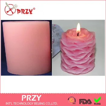 

3 d rose silicone mold Petals soap mould art candle moulds Wedding candles silicone mold