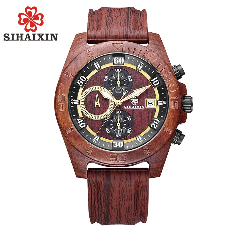 wood watch A16G (1)
