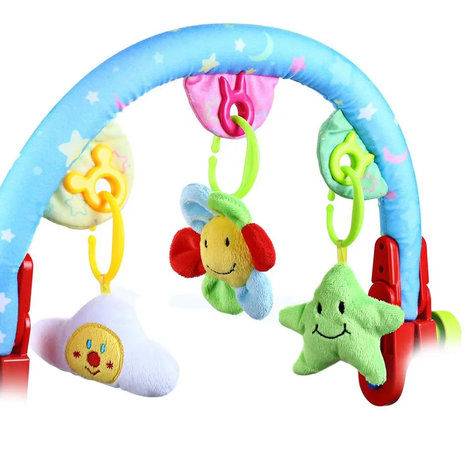 Lovely Infant Safe Plush Stroller Bed Crib Hanging Rattles Mobile