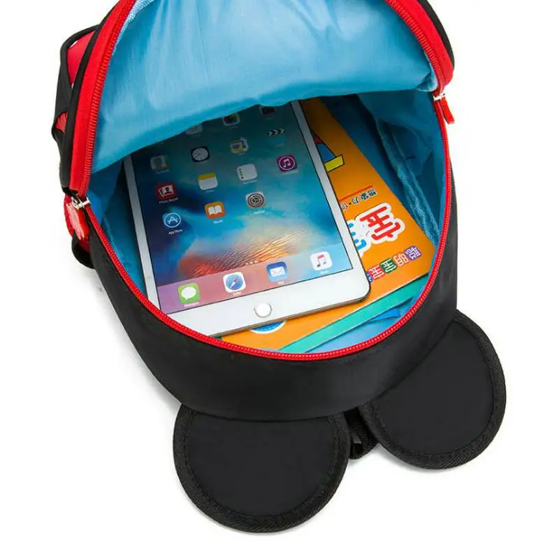 جديد الأزياء ميكي المدرسية ميني للبنين بنات الطفل حقيبة الظهر للأطفال لطيف رياض الأطفال على ظهره طفل الحقائب المدرسية حقيبة