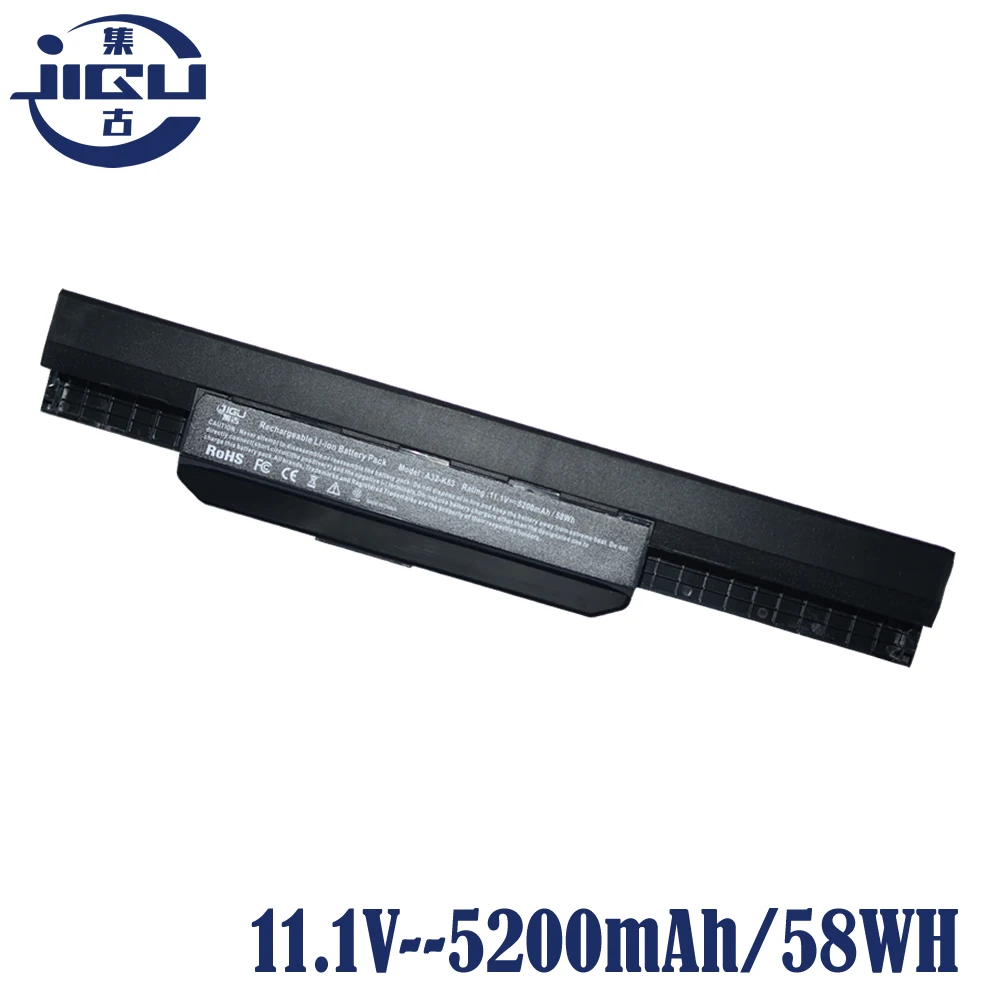 JIGU 6Cells Notebook Rechargeable Battery For ASUS K53 K53B K53BY K53E K53F K53J K53S K53SD K53SJ