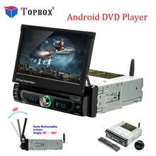 Bauletto Auto Radio Android di Navigazione GPS 12 V 1 din In-dash Autoradio Wifi Car Audio Stereo DVD Universale lettore Videocamera vista posteriore