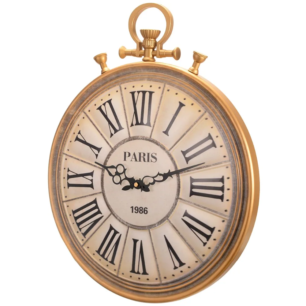 Buy 50cm Vintage Retro Clocks Pocket Watch Style Wall