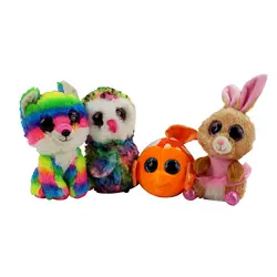 4 стиля TY Beanie Boos милые Slick плюшевая игрушка «лиса» Дори рыба собака кролик животные большие глаза чучело мягкие детские подарки