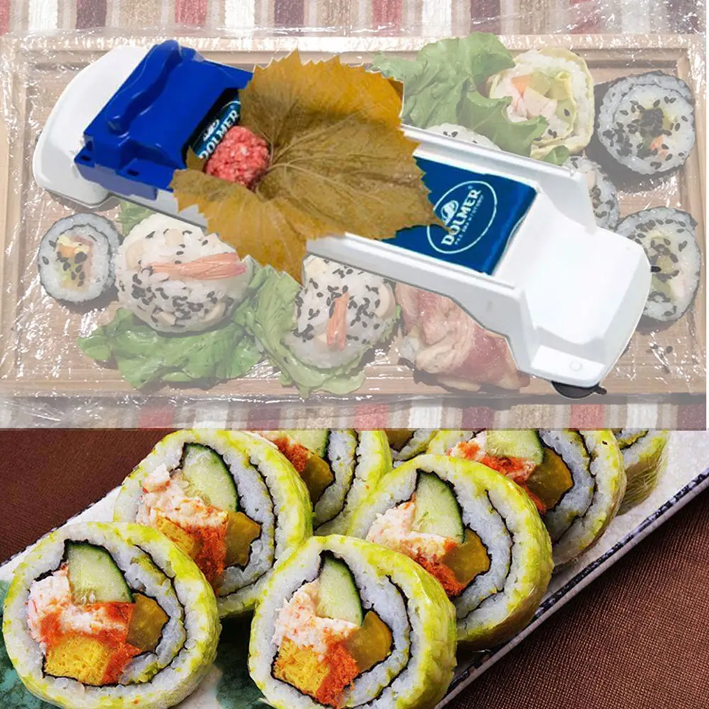 Sushi Mold Vegetable Meat Rolling Tool Magic Roller Stuffed Garpe Cabbage Leave Grape Leaf Machine