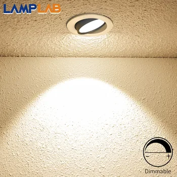 

Led Downlight COB Recessed Lamp Spot Adjustable Round Dimmable 3W 5W 7W 9W 12W Indoor Bedroom Kitchen Living Room 220V 240V 110V