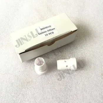

Free shipping 30pcs 501D Ceramic Gas diffuser ,mig/mag torch consumable