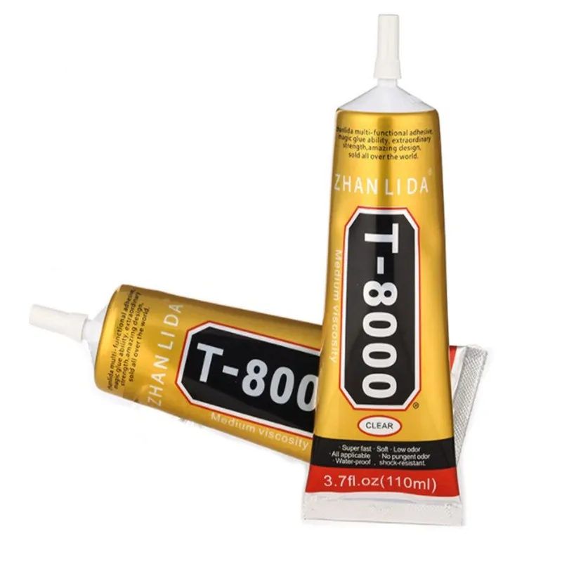 

ZHANLIDA 110ml T8000 Repair Liquid Glue Multi Purpose Glue For Touchscreen Phone Frame T-8000 Super Glue Epoxy Adhesive DIY Tool