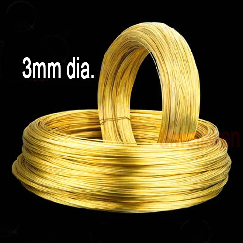 3mm diameter brass wire H62 copper wire copper conductor Environmental