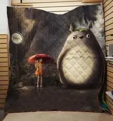 Аниме Мой сосед Тоторо Кот замок летнее одеяло коврик 3D принт одеяло кровать диван одеяло для сна для детей моющийся Мультфильм