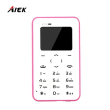 Лидер продаж AIEK/aeku Q2 gsm карты мобильного телефона ультра тонкий 4.8 мм pocke Детский подарок телефон Bluetooth dialier PK AIEK M5 C6 E1 телефон