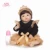NPK 55 cm Real Silicone de Corpo Inteiro Menina Renascer Baby Doll Brinquedo Bebês Princesa Bonecas Bebe Reborn Bonecas Brinquedos