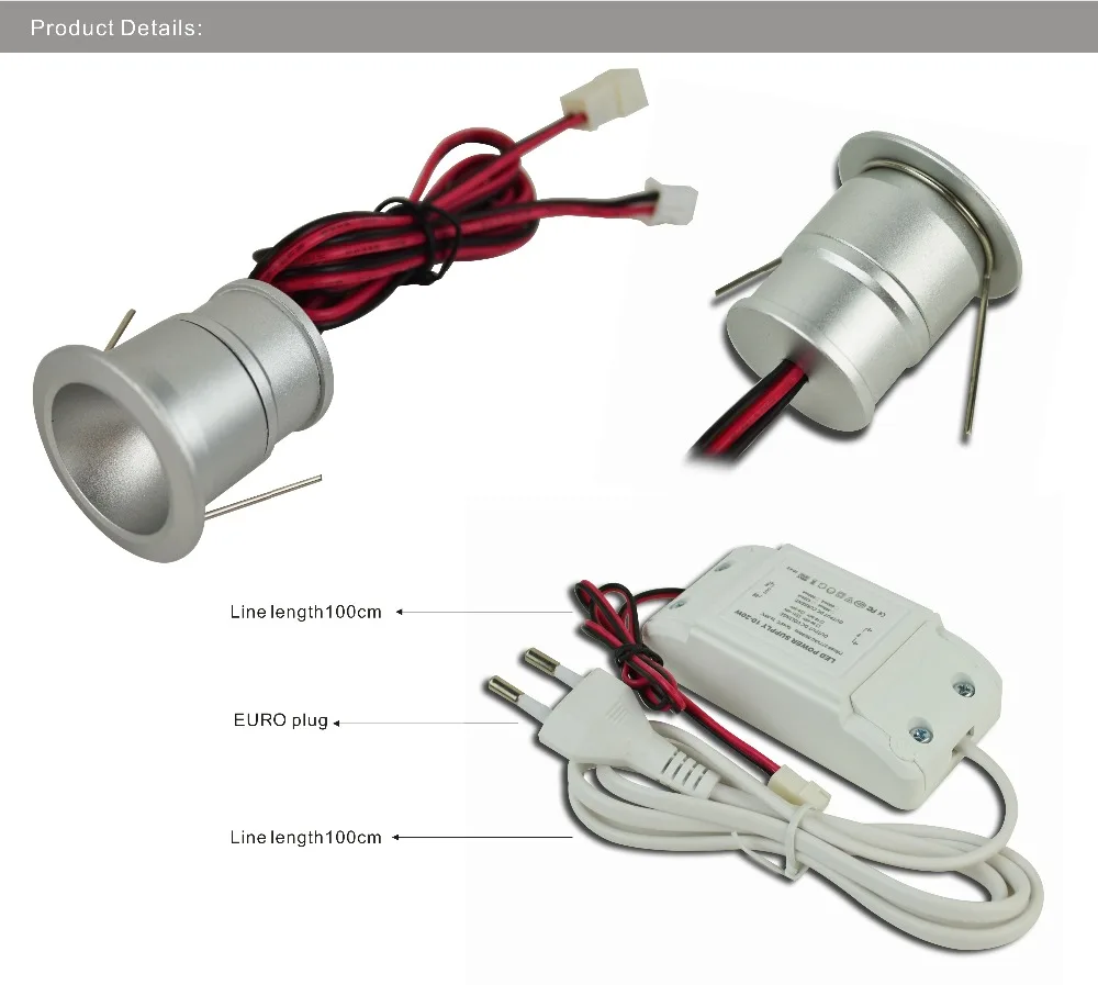 9 шт./лот Dimmable светодиодный встраиваемый светильник cob 1 Вт точечный свет диммерный светодиод для потолка лампа 110 В 220 В AC