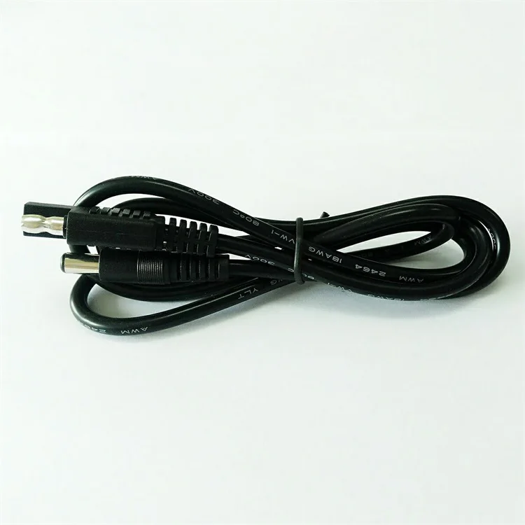 1 метр разъем SAE для DC5.5 * 2 Jack 10A/2464/18AWG медный шнур Удлинитель силовой кабель