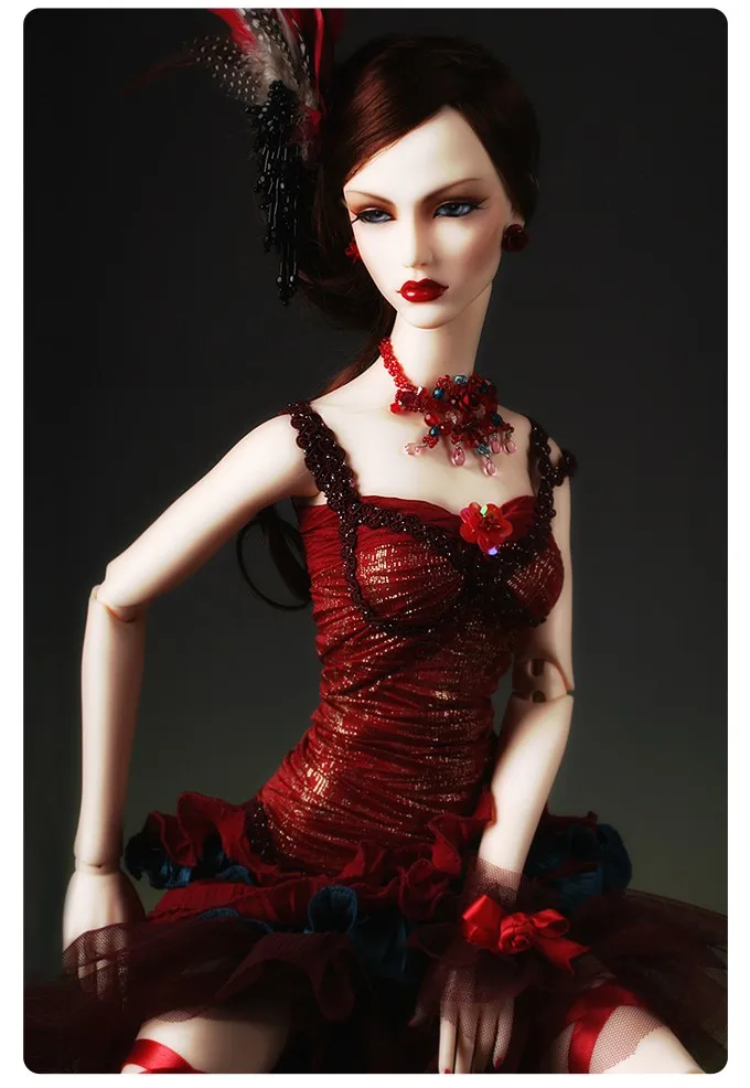 Luodoll 1/3 bjd sd кукла девочка dia rose queen