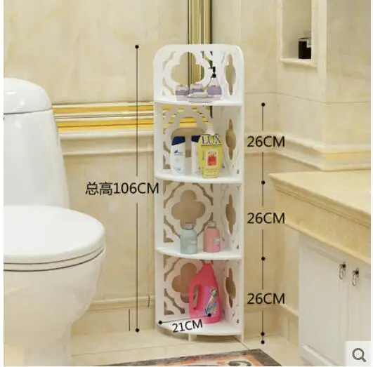 Bathroom Shelf Bathroom Scaffolding Floor Triangle Shelf Toilet Bathroom Toilet Toilet Storage Shelf