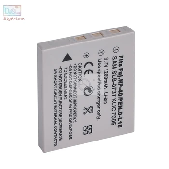 

D-LI8 DLI8 LI8 1200mAh Battery for Pentax Optio S S4i S5i S6 S7 SV X A10 A20 T10 T20 W10 W20 PM185