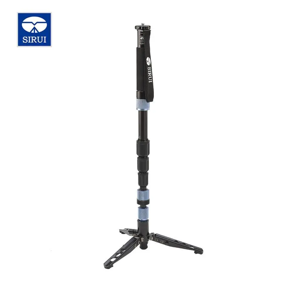 

Roadfisher Sirui P-204SR Heavy Adjustable Friction Control Functional Monopod Aluminum Portable Tripod For Camera 4 Section