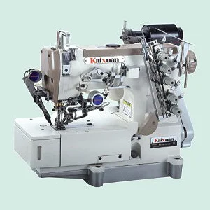 

3Needles 5 Treads auto trim treads Automatic stretch sewing machine KX500-01CB/EUT