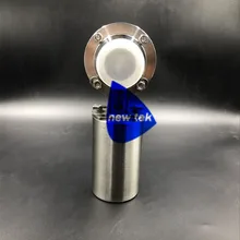 Тип SUS304 пневматический движимый клапан-бабочка 70 мм диаметр привода Весна возврат