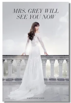 

Custom Canvas Wall Decor Fifty Shades Of Grey Freed Darker Poster Dakota Johnson Wallpapers Jamie Dornan Wall Stickers #PN#1166#