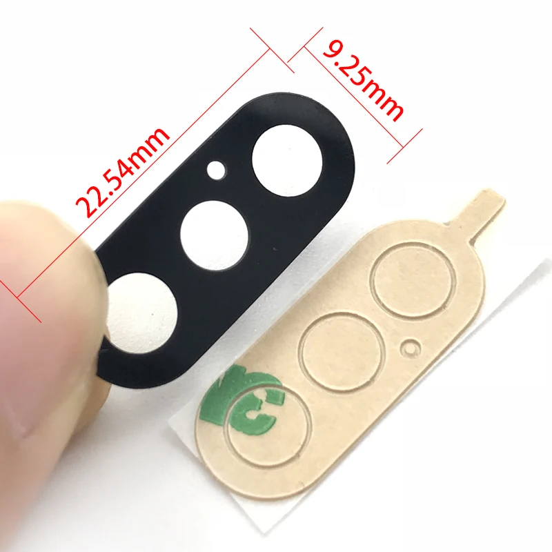 

New Compatible Rear Back Camera Glass Lens Cover with adhesive For iphone xs / XS MAX Replacement