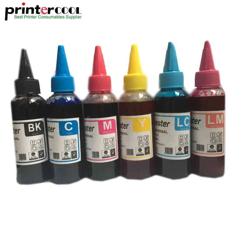 

600ML Dye Ink For Epson Stylus Photo 1410 R270 R390 RX590 R290 R610 RX690 T50 TX700W TX800W TX650 Printer Ink Refill Kits T0811