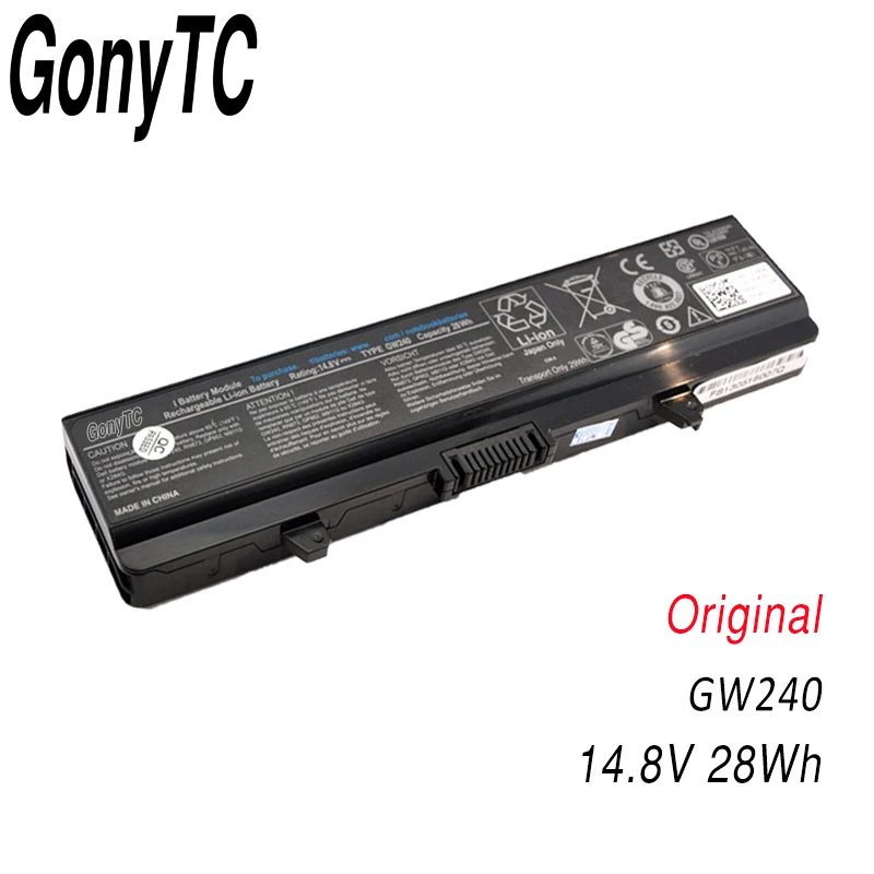 Новый оригинальный аккумулятор для ноутбука Dell Inspiron 11 1 1525 1526x1545g 284 M911G RN873 297 в 28