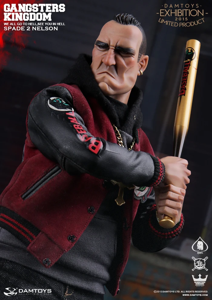 1/6 весы фигурка Коллекционная кукла гангстеры база лопата 2 Нельсон GKS002EX 12