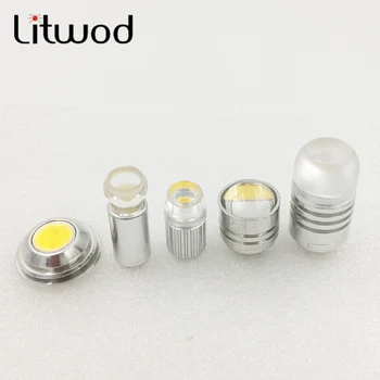 

Litwod 2PCS Automotive Aluminum UFO type bar Led G4 DC12V 3W 2W Cold White Warm White COB LED Lamp Crystal Corn Bulb