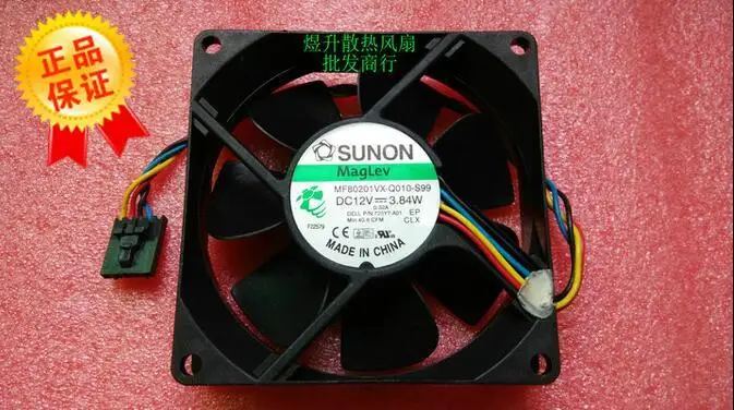 Натуральная SUNON MF80201VX-Q010-S99 8020 AC/DC 12V 3 84 W 80*80*25 мм 4-провод Вентилятор охлаждения |