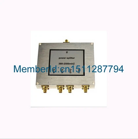 Vias do Impulsionador do Sinal da Marca Divisor de Potência do Porto Divisor do Impulsionador do Telefone Superior do Sma de 4 Sma de 380 Divisor Móvel 2020 Mhz 2500 4
