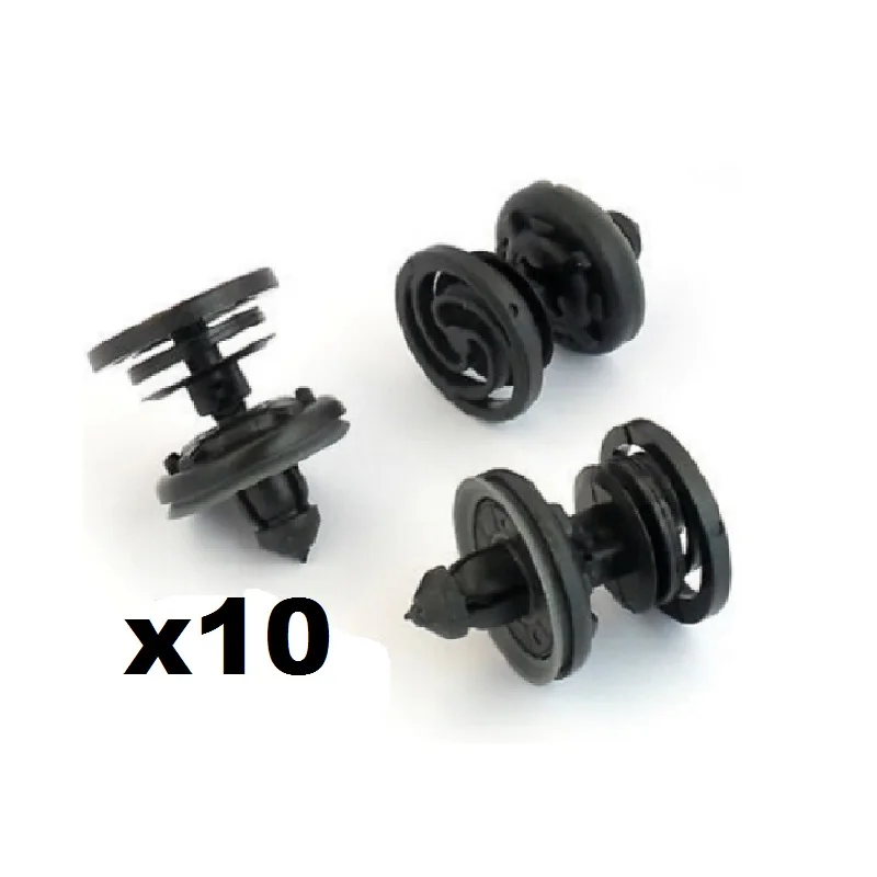 

10x For Audi Interior Door Card & Trim Panel Mounting / Fastener Clips