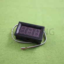 Трехпроводной измеритель напряжения постоянного тока 0,56-дюймовый светодиодный цифровой вольтметр DC 0 V-30,0 V анти-обратный