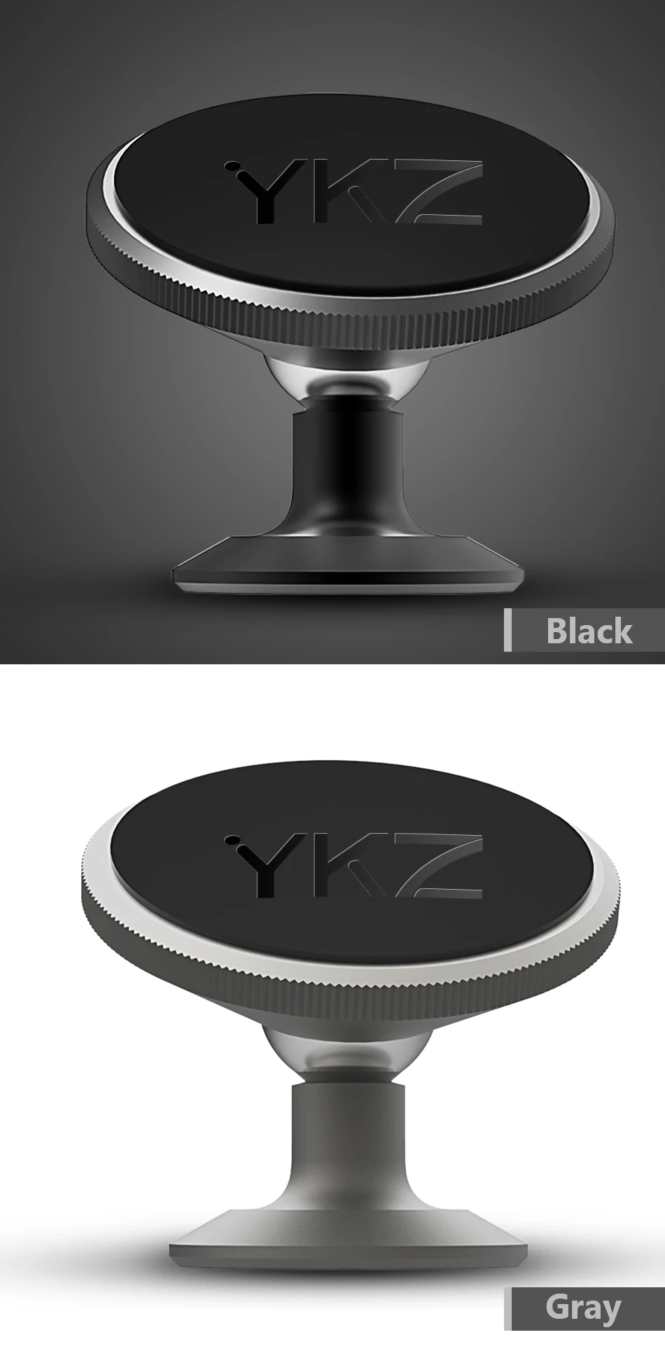YKZ Car Phone Holder Dashboard Magnetic 360 Degree Universal Air Vent Mount Phone Stand Holder for iPhone Samsung Xiaomi   (17)