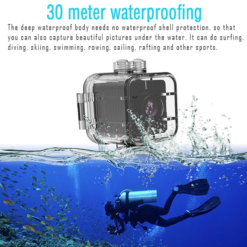 SQ12 Mini Camera with Shell HD 1080P Mini Camcorder Car DVR Motion DV Recorder Night Vision Video Micro Camera Mini cpy cam