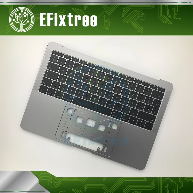 A1708 испанская клавиатура с верхом чехол года для Macbook Pro 13 ''retina Palmrease SP Клавиатура Топ чехол серый космос