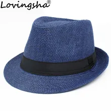 Женская шляпа Fedoras, модная джазовая Кепка, новинка, для взрослых, Панама, солнцезащитная Кепка для мужчин, для подростков, летняя Панама, шляпа для леди, реквизит для фотографии ABH001