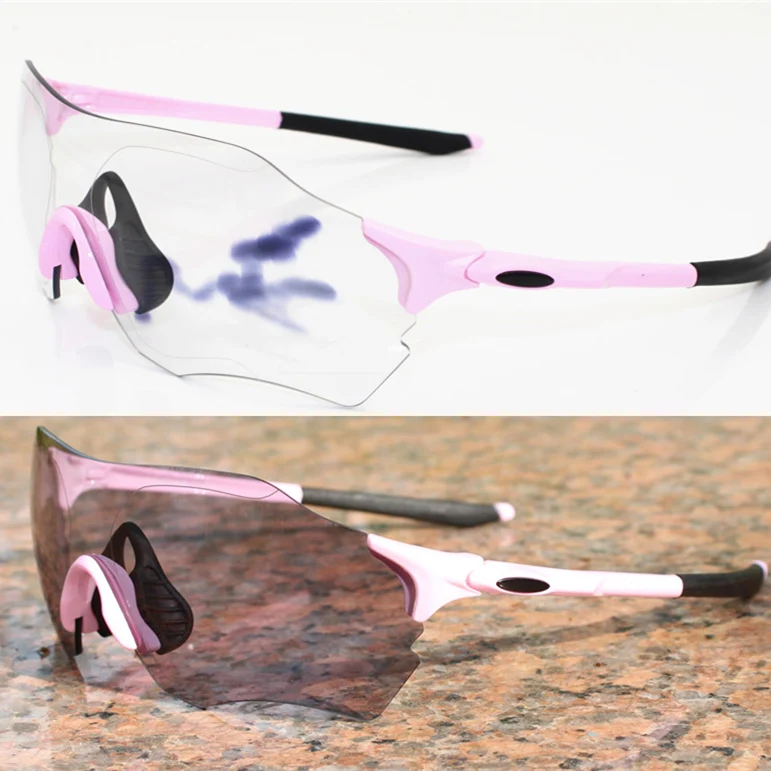 Мотоцикл EVzero фотохромные солнцезащитные очки Авто линзы спортивные велосипедные очки для мужчин и женщин MTB дорожный велосипед велосипедные очки - Цвет: 3